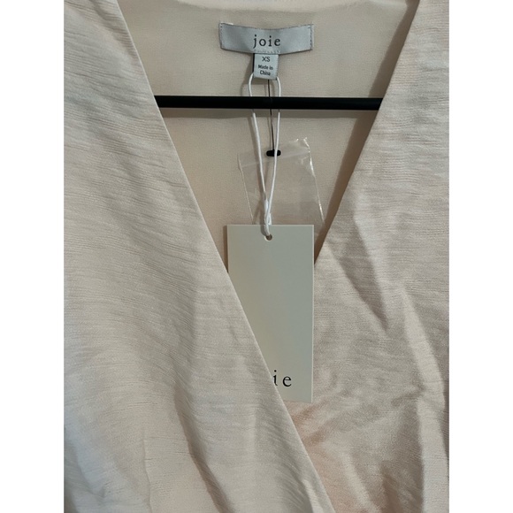 Joie Sophiana Wrap Blouse in Pearl - Picture 4 of 7